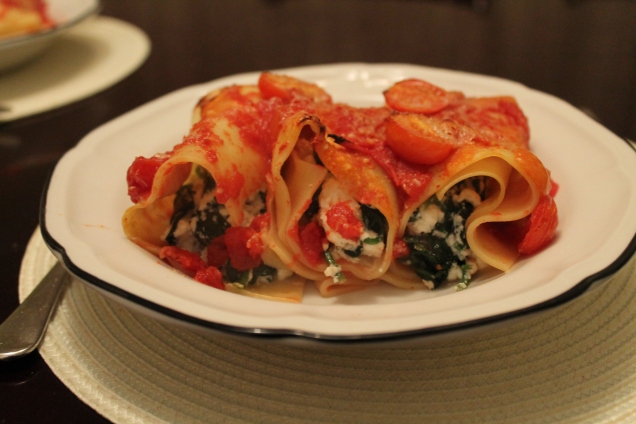 Spinach and Ricotta Cannelloni (3)